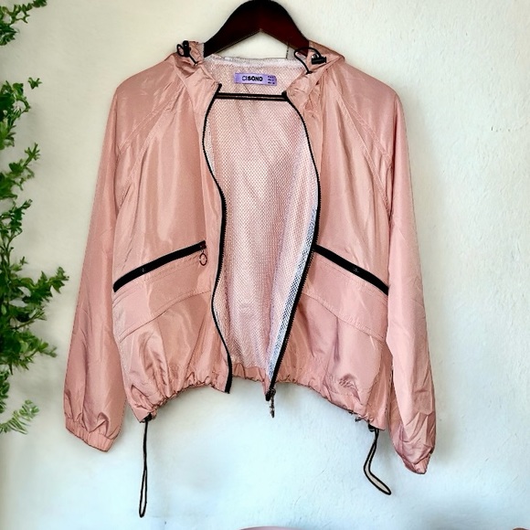 CI SONO Pink Hooded Jacket Size Small - Picture 8 of 11